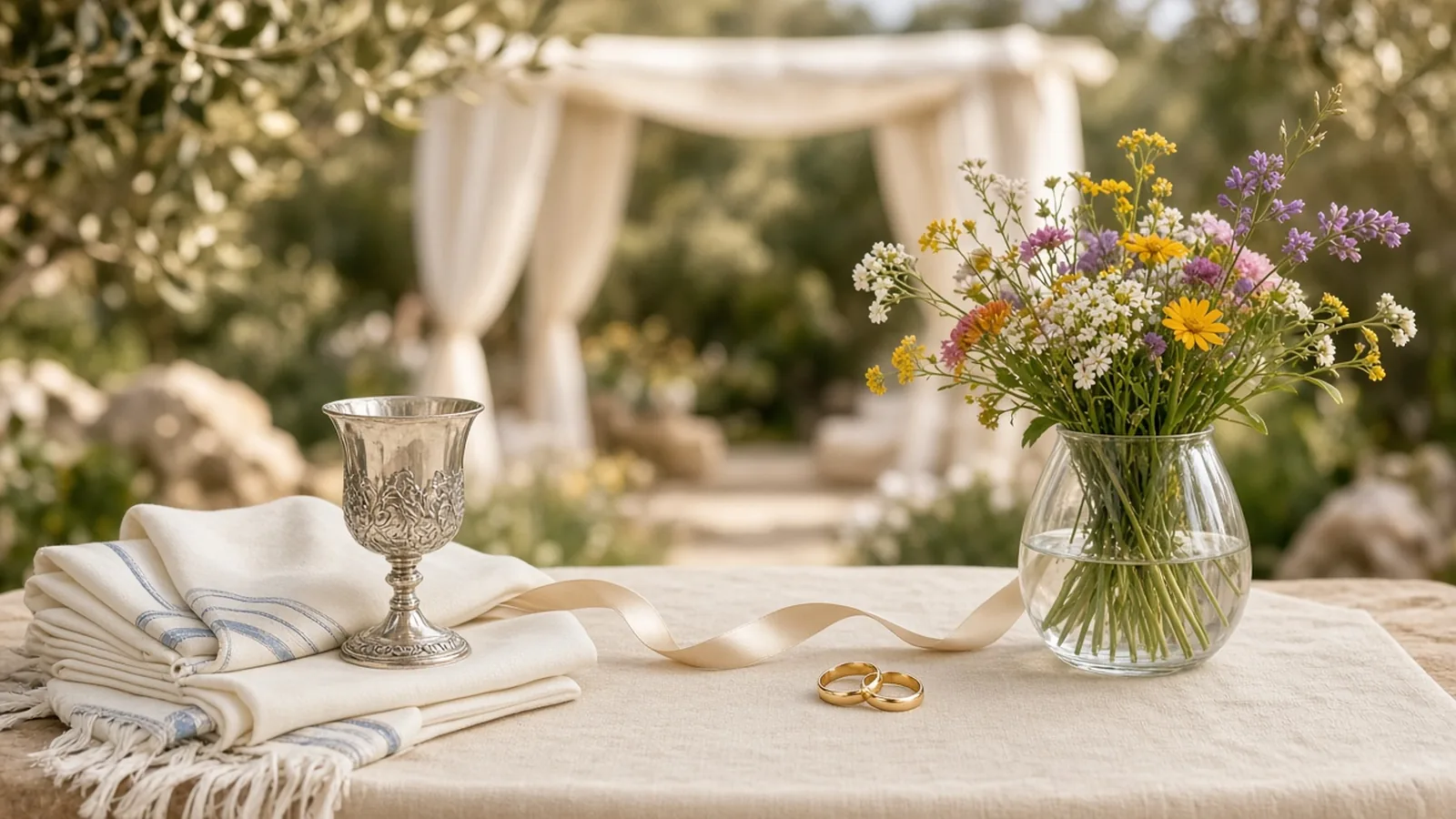 Mixed Observance Couple: A Jewish Wedding That Feels Like Home to Both